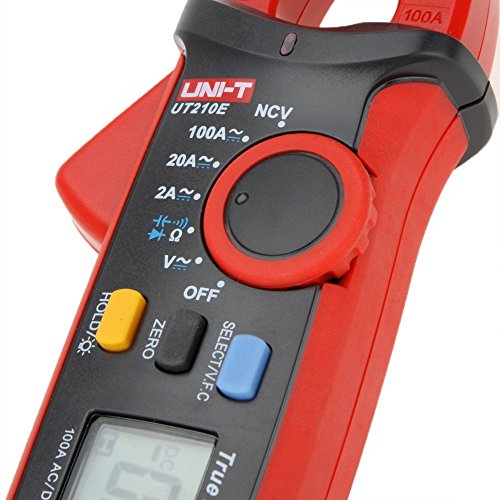 UNI-T UT210E Handheld RMS AC/DC Mini Digital Clamp Meter Resistance Capacitance Tester - 4