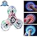 Produktbild Fidget Spinner Quimat Zappeln Spinner Hand Spinner LED Leuchten Finger Spielzeug EDC 216 Modi blinken Perfekt Kind nach hilft Anti-angst Fokussierung Langeweile Druckreduzierer