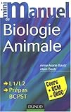 Image de Mini manuel de biologie animale : Cours + QCM