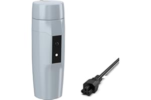 RAUWSEUL Bollitore elettrico portatile, piccolo bollitore elettrico da viaggio, 300 W, scaldabagno rapido, mini tazza da caffè elettrica per alberghi/uffici/camper, spegnimento automatico e riavvio