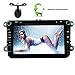 Produktbild 8-Zoll-Quad-Core-Android 6.0-System Autoradio-Doppelt-Lärm im Schlag Stereo Autoradio Head Unit mit Multi-Touch-Screen-System für Volkswagen-Unterstützungs-GPS-Navigations-DVD-Player SWC AUX 3G WIFI CAM-IN OBD2 Telefon Mirroring
