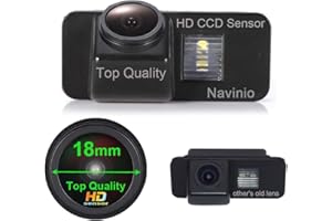 KALAKUS HD 1280 * 720P Cámaras de Visión Trasera con 1000 TV líneas Visión Nocturna para Ford Focus 2 C307/Mondeo MK4 /C-MAX MK2/Galaxy MK3/S-Max MK1/Feista MK6/Kuga/Ecosport MK1 MK2