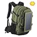 Produktbild Großer Multifunktions 17 Inches Laptop Solar Rucksack, 7 Watt Solarpanel, Ladegerät Smartphones (iPhone, Etc.), Tablet, Herren Damen, Für Reisen Klettern Sport Outdoor Camping/Olive Brown