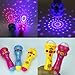 Produktbild UChic 3PCS MicrophoneKids Spielzeug Nettes LED Schwein leuchten bunte blinkende Spielzeug Kinder Flash Stick Mikrofon Sternen Taschenlampe Spielzeug Farbe zufällig
