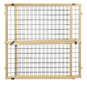 North States Pet MyPet Extra Wide Wire Mesh Gate fits Openings 29.5