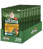 Ultima Tratto urinario Pollo - Crocchette per gatti - Confezione da 8 x 800g - Totale 6,4kg