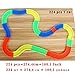 Produktbild XuBa 80/224/480pcs Luminous Tracks for Car Flexible Track Race Car Glow Road Fancy Kids Toys Miracle Race Track for Car 224pcs 1 Car
