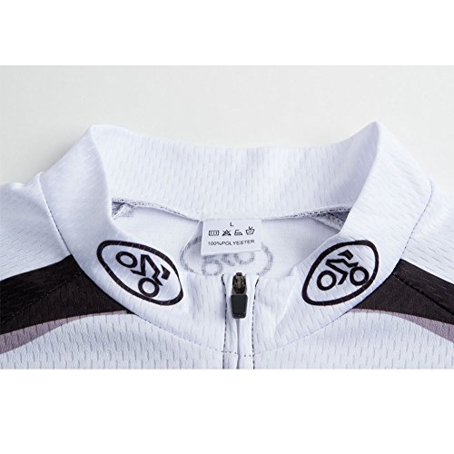 ZEROBIKE® Herren Fahrrad Hemd Fahrrad Top Radfahren Radsport Kurzarm Radtrikot FahrradTrikot - 4