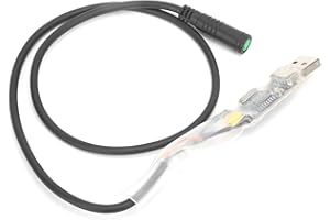 VGEBY Electric Bike Accessories, Electric Motor USB Programming Cable for BAFANG BBS01 BBS02 BBS03 BBSHD Mid Drive Motor Kit Ride