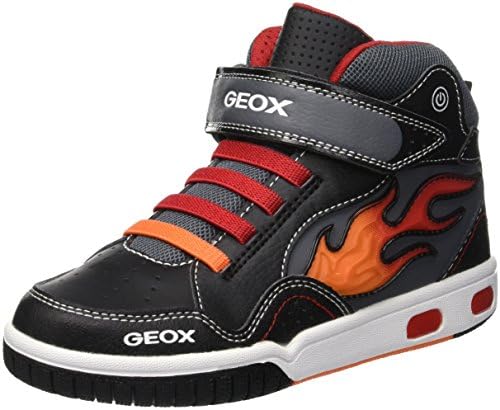 Geox (GEXS5) Boys' Jr Gregg C Hi-Top Trainers