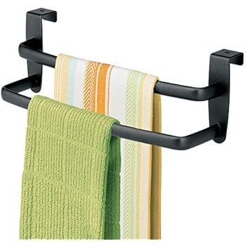 mDesign Geschirrtuchhalter Küchenschrank - Länge: 37 cm, Farbe