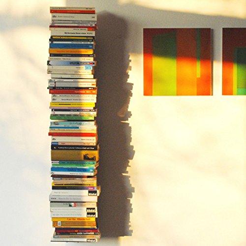 Haseform Bücherturm 90 cm (für 1m Bücher) weiss Bücherregal Wandregal - 2