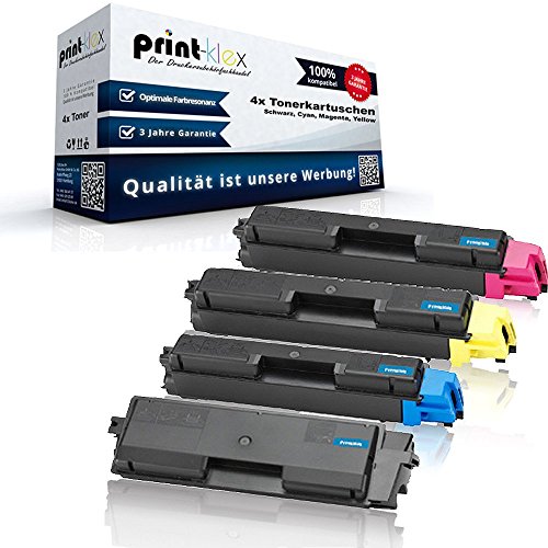 kompatibles XXL Toner Set für KYOCERA TK580 FS-C5150 FS-C5150DN FSC5150 FSC5150DN FSC 5150DN - Toner Set (alle 4 Farben)