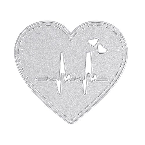 10 Stuck Metall Herz Form Stanzschablonen Metall Schneiden Schablonen Stanzformen Silber Fur Diy Scrapbooking Album Burobedarf Schreibwaren Kunstler Bastelbedarf Suenaacampo Com
