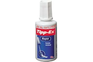 Tipp-Ex Rapid Correction Fluid Fast-drying with Foam Applicator 20ml White Ref 885992 [Pack 10]