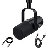 Audio Array AM-C11 XLR/USB Dynamic Podcast Microphone |...