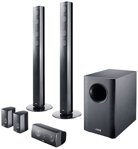 Preisvergleich Produktbild Canton Movie 1050 schwarz hochglanz