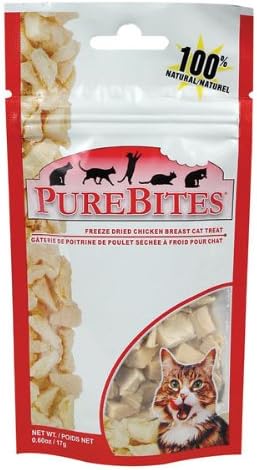 PureBites Cat Treats - Chicken Breast .60 ounce by PURE TREATS INC.
