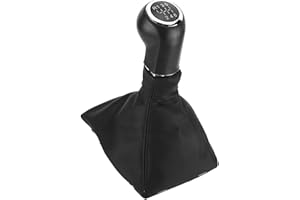 ROSEBEAR Pomo de palanca de cambios para coche, 6 velocidades, fuelle de arranque, adecuado para Vauxhall Opel Astra Corsa D Zafira B 05-10