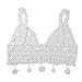 Women Tops Bikini Bra Crochet Hollow Tassel Summer Beach Tops