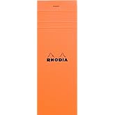 Rhodia Kareli Bloknot, Turuncu, 74x210 mm