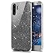 Produktbild Homikon 360 Grad TPU Silikon Hülle Bling Glänzend Glitzer Strass Schutzhülle KomplettDurchsichtige Handyhülle Fullbody Vorne Hinten Rundum Etui Kompatibel mit Huawei P30 Pro - Schwarz