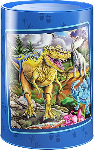 Schmidt 56916 Dinosaure Puzzle dans Tirelire, 100 Pièces