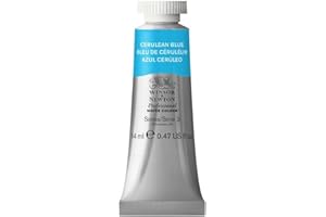 Winsor & Newton Acuarela Profesional - Pintura de Acuarela, Alta Luminosidad, Resistente a la Luz, Calidad de Archivo, Tubo de 14 ML, Color Azul Ceruleo