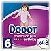 Produktbild Dodot Windeln Protection Plus Activity, Größe 6, für Babyphone 13 + kg – 48 Windeln