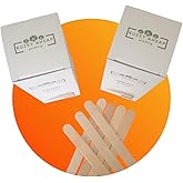 NORTH WOOD 100 Pieces Abeslang Tongue Press Rod Waxing Spatula