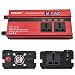 Produktbild AITOCO Car Power Inverter 1200 W DC 12 V bis 220 V Converter Transformer, mit 4 USB-Ladegerät Dual Display modifiziert Sinus Zigarettenanzünder Adapter für Smartphones, Tablet, Laptop, Nebulizer
