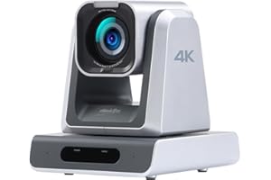 zowietek 4K PTZ PoE Kamera, 18-facher optischer Zoom, gleichzeitige HDMI- und SDI-Ausgänge, RTSP/RTMP(s)/SRT, Live-IP-Streaming auf Youtube, Twitch für Meetings, Kirche, Veranstaltungen,