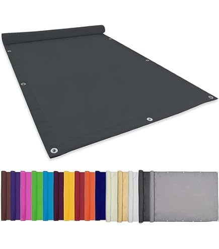 Toile De Protection Solaire - Filet D'ombrage - Noir - 38% Tissu D