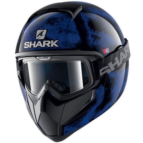 Casco integral Shark Moto Cross VANCORE Flare KBK Modelo 2017 Talla S