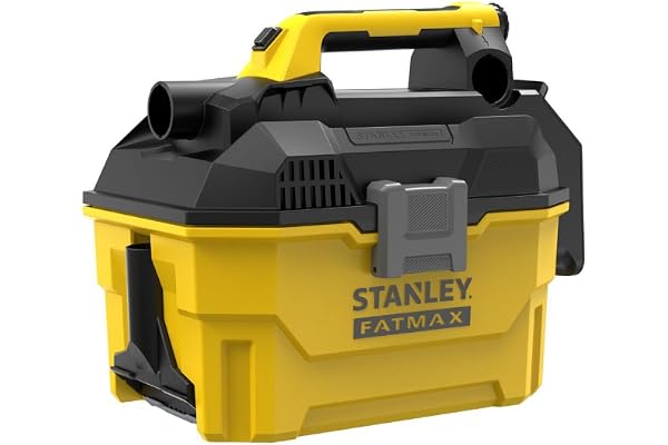 Stanley FATMAX Aspirateur 2 en 1 Eau et Poussière Sans Fil 18V Lithium Ion 7,5L Sans Batterie ni Chargeur Gamme FATMAX V20 SFMCV002B-XJ