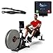 Produktbild Sportstech 2in1 Profi Rudergerät mit 16 fachem Luft- und Magnetbremssystem, Smartphone App, 4 Puls- + 12 Trainings-Programme, RSX600, Pulsgurt im Wert von 39,90 € Inklusive, Wettkampfmodus, klappbar
