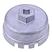 Produktbild Schraubenschlüssel 64,5mm Ölfilter Aluminium Tasse Schraubenschlüssel Gehäuse Remover mit 14 Flöten-Starnearby