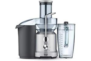 Sage - The Nutri Juicer Cold - Cold Press Extractor for Fruit and Vegetables - High Capacity 2L Jug - 1250W - Silver
