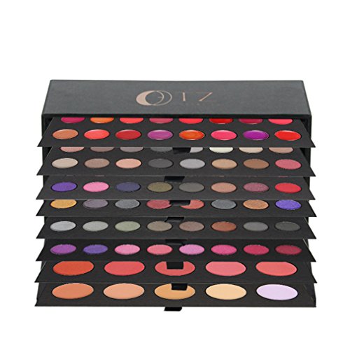 FantasyDay® Professionelle 222 Farben Lidschatten Palette Makeup Kit mit Lipgloss Concealer und Rouge – Ideal für Sowohl den Professionellen als auch Persönlichen Gebrauch - 3