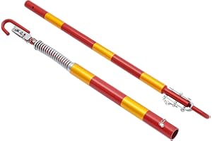 Tagtuell 5T Car Safety Tow Bar, Recovery Tow Ball Towing Bar Spring Damper Pole Stabilizer, Car Recovery Tow Pole