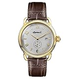 Ingersoll Herren Datum klassisch Quarz Uhr mit Leder Armband I00803