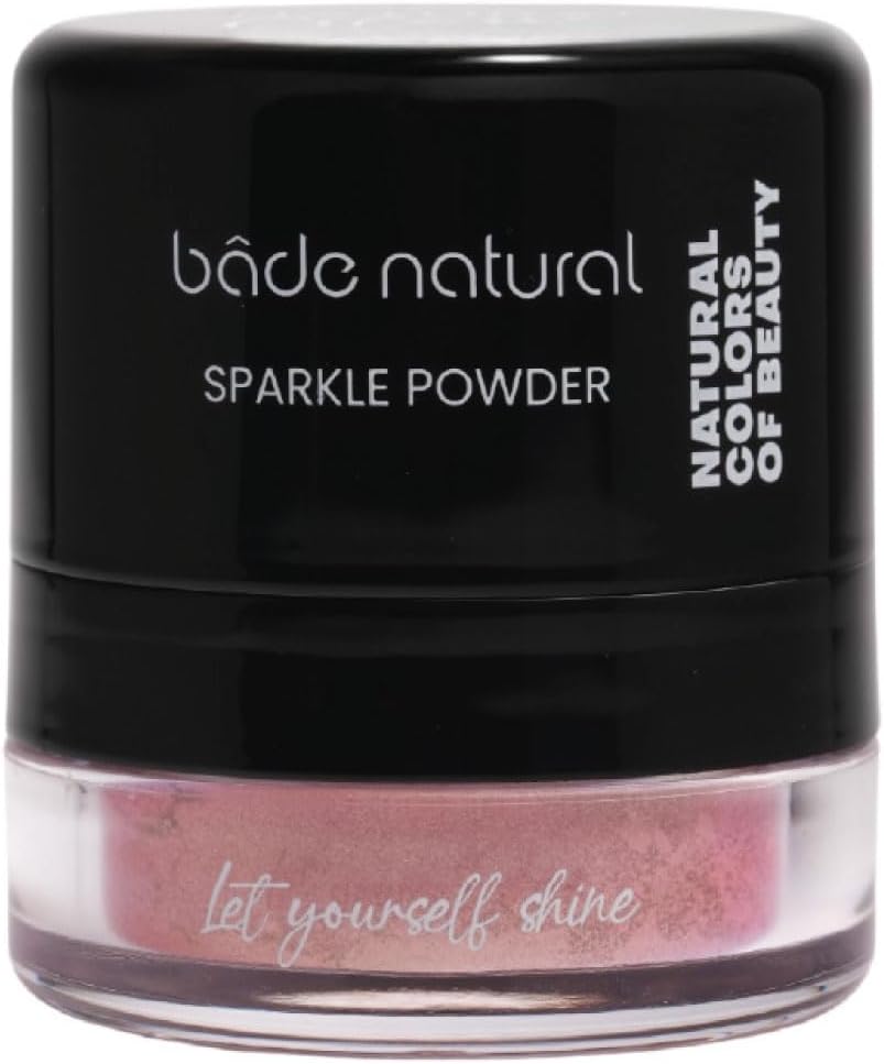 Bade Natural Sparkle Powder Shinny Pink Toz Aydınlatıcı%100 Doğal