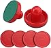 Produktbild GLD Products Air Hockey Game Table Accessory Set, 2 Pushers/Goalies and 4 Pucks, Red by GLD Products