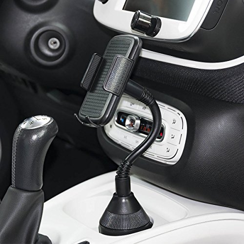 MidGard Universal Autohalterung fÃ¼r KFZ-GetrÃ¤nkehalter, Cup Mount fÃ¼r Smartphones bis zu 9,8cm Breite