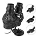 Produktbild Everbest4u Strömungspumpe Aquarium Wave Maker 2500/3000/6000/12000 l/h meerwasser Umwälzpumpe Wellenpumpe mit Absorption Tray (12000L/H,24W)