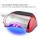 Finger Nail Toenail Nail Dryer 48W Gel Art Polish Tools Professional CCFL LED & UV Nail Lamp 3 Timer Setting SPA Equipment Diamond Shaped Quickly Dry Automatic Sensor Home Work Curling CoFashion