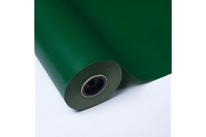 PAKOT – Papel Regalo Kraft Verde – Rollo 70 cm x 50 m – Para Envolver Regalos, Embalaje Comercial, Manualidades y Decoración Creativa