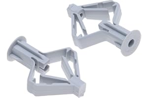 KEPLE Kołek ścienny do płyt gipsowo-kartonowych, 50 szt. uniwersalnych kołków rozporowych 10 mm x 50 mm, rozszerzalny kołek wnękowy, plastikowy rękaw, nylonowe łączniki kotwiące