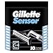 Gillette Cartridges, 10 cartridges