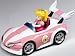 Produktbild Super Mario Brothers Nintendo Wii Pull And Speed Kart Peach